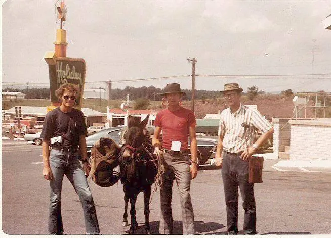 L to R: John, David and Pete Kunst in Pennsylvania in 1970