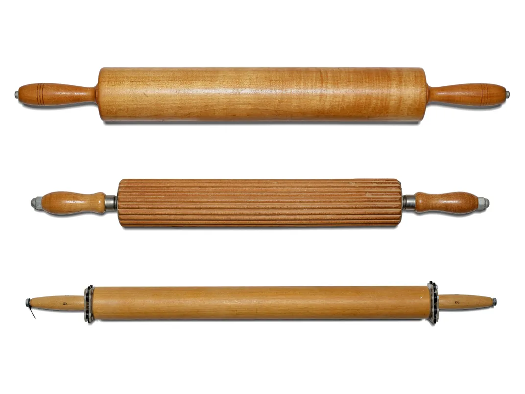 Three rolling pins, from page 145