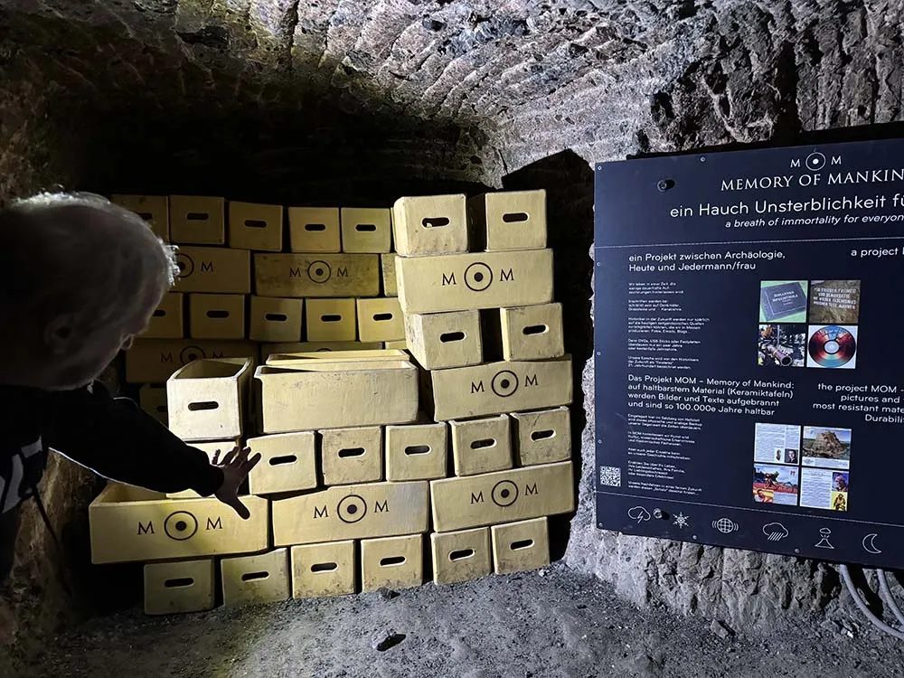 Memory of Mankind archive in Hallstatt, Austria