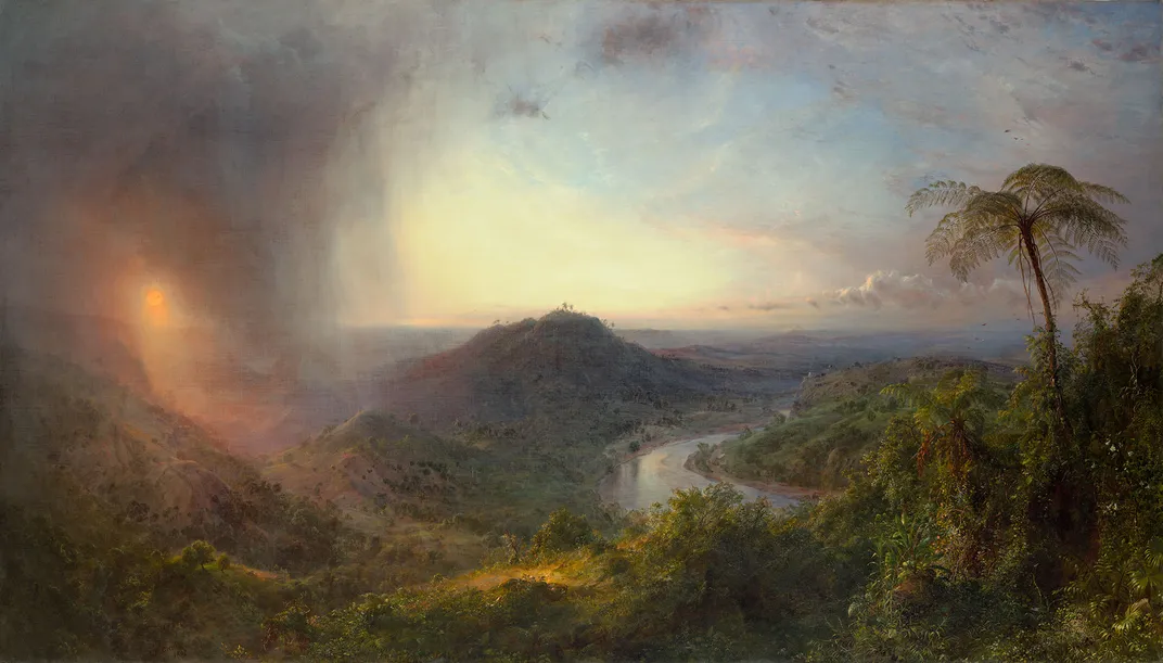 Vale of St. Thomas, Jamaica, Frederic Edwin Church, 1867