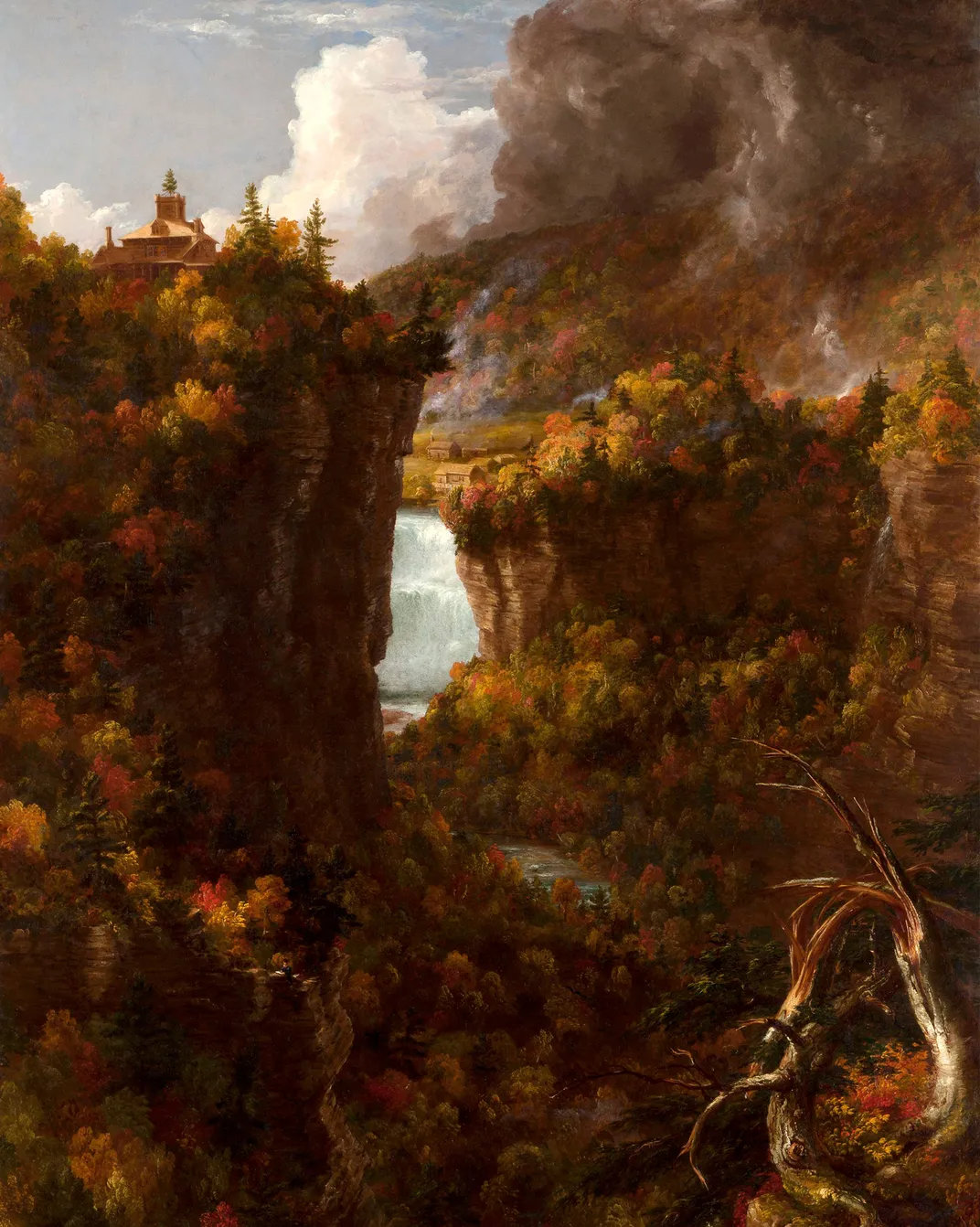 Portage Falls on the Genesee, Thomas Cole, circa 1839