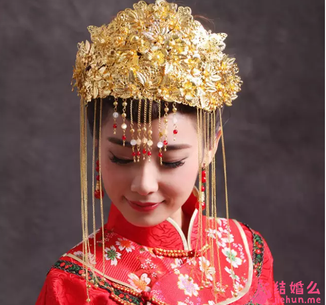 秀禾服新娘造型，演绎传统中式复古美!